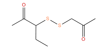 2-Oxopropyl 2-oxo-3-pentyl disulfide